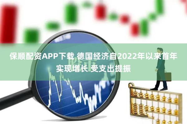保顺配资APP下载 德国经济自2022年以来首年实现增长 受支出提振