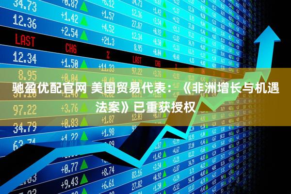 驰盈优配官网 美国贸易代表：《非洲增长与机遇法案》已重获授权